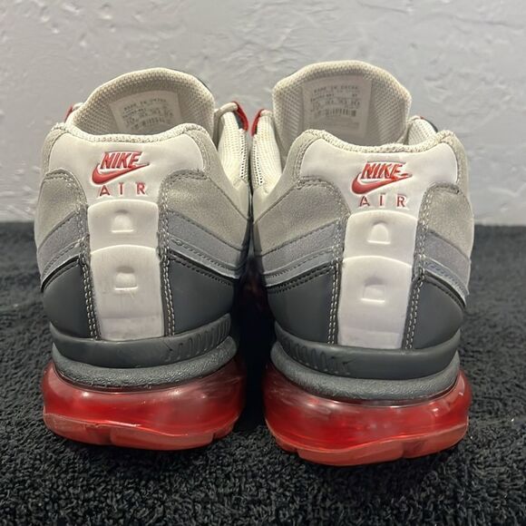 ?? NIKE Air Max 24-7 Shoes Volt Black Red Gray 397252-001 2010 Men Sz 11.5 - E main image 12